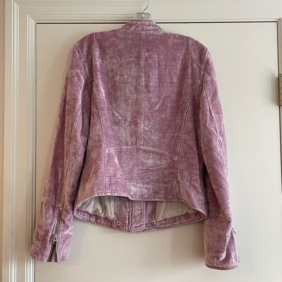 Free People Velvet Jacket - Pink - Medium - like new - Picture 11 of 11
